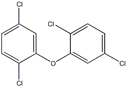 Bis(2,5-dichlorophenyl) ether Struktur