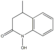 1-Hydroxy-4-methyl-3,4-dihydroquinolin-2(1H)-one Struktur