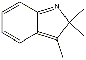 2,2,3-Trimethyl-2H-indole Struktur