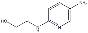 2-[(5-Amino-2-pyridinyl)amino]ethanol Struktur