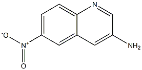 6-Nitro-3-quinolinamine Struktur