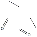 Diethylmalonaldehyde Struktur