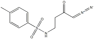 1-Diazo-4-(tosylamino)-2-butanone Struktur