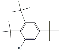 2,3,5-Tri-tert-butylphenol Struktur