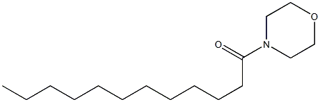 4-Dodecanoylmorpholine Struktur