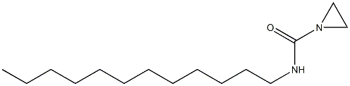 1-(Dodecylcarbamoyl)ethylenimine Struktur