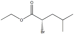 [S,(-)]-2-Bromo-4-methylvaleric acid ethyl ester Struktur