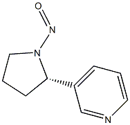 (2S)-1-Nitroso-2-(3-pyridinyl)pyrrolidine Struktur