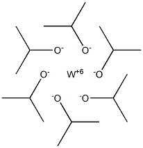 Tungsten(VI) isopropoxide, 5% w/v in isopropanol, packaged under Argon in resealable ChemSeal^t bottles Struktur