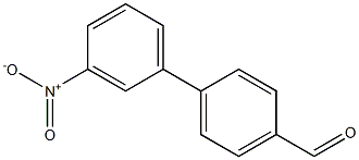 3'-Nitro-biphenyl-4-carbaldehyde Struktur