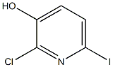 2-Chloro-6-iodo-3-pyridinol Struktur