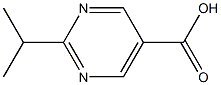 2-Isopropyl-pyrimidine-5-carboxylic acid Struktur