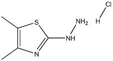 (4,5-Dimethyl-thiazol-2-yl)-hydrazinehydrochloride Struktur