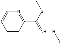 S-Methyl-2-pyridylthioimidate hydroiodide Struktur