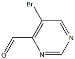 5-bromopyrimidine-4-carbaldehyde
 Struktur