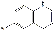 6-Bromo-1,4-dihydro-quinoline Struktur