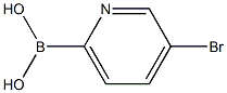 3-Bromopyridine-6-boronicacid Struktur