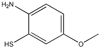 2-amino-5-methoxythiophenol Struktur