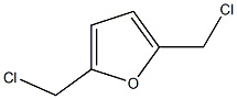 2,5-Bis(chloromethyl)furan Struktur