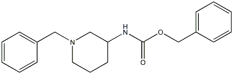 1-Benzyl-3-N-Cbz-amino-piperidine Struktur