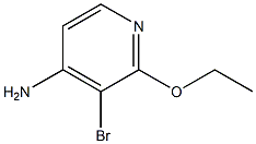 4-Amino-3-bromo-2-ethoxypyridine Struktur