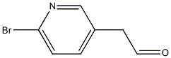 (6-bromopyridin-3-yl)acetaldehyde Struktur