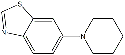 6-piperidin-1-yl-1,3-benzothiazole Struktur