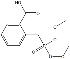 2-(Dimethoxy-phosphorylmethyl)-benzoic acid Struktur