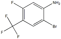 2-bromo-5-fluoro-4-(trifluoromethyl)aniline Struktur