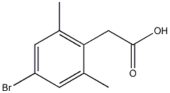 2,6-DiMethyl-4-broMophenylacetic acid Struktur