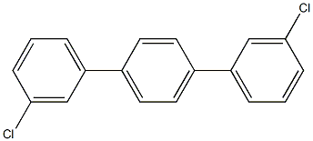 3,3''-Dichloro-p-terphenyl Struktur