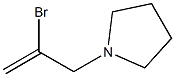 2-Bromo-3-(pyrrolidinyl)prop-1-ene Struktur