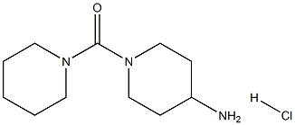 1-(Piperidin-1-ylcarbonyl)piperidin-4-amine hydrochloride Struktur