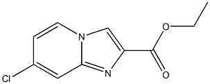 Ethyl 7-chloroimidazo[1,2-a]pyridine-2-carboxylate Struktur