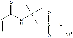 Sodium 2-acrylamido-2-methylpropane sulfonate Struktur