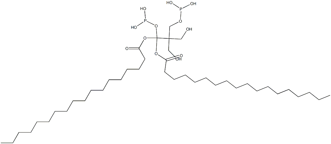 Distearate pentaerythritol diphosphite Struktur