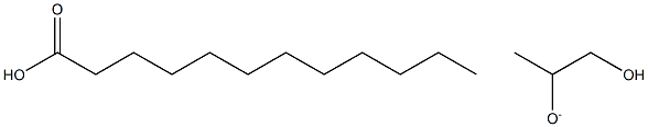 Lauric acid monoglyceride Struktur