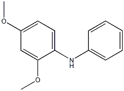 2,4-dimethoxydiphenylamine Struktur