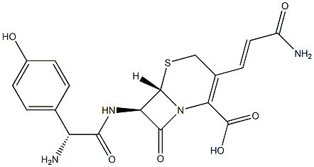 Cefprozil amide Struktur