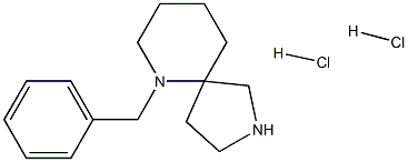 6-Benzyl-2,6-diazaspiro[4.5]decane dihydrochloride Struktur