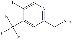 (5-Iodo-4-trifluoromethyl-pyridin-2-yl)-methyl-amine Struktur