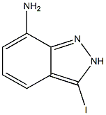 3-Iodo-2H-indazol-7-ylamine Struktur