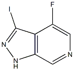 4-Fluoro-3-iodo-1H-pyrazolo[3,4-c]pyridine Struktur