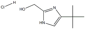 (4-tert-butyl-1H-imidazol-2-yl)methanol hydrochloride Struktur