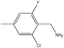 (2-Chloro-6-fluoro-4-methyl-phenyl)-methyl-amine Struktur