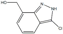 (3-Chloro-2H-indazol-7-yl)-methanol Struktur