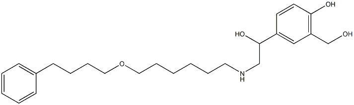 Salmeterol Impurity 1 Struktur