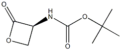 N-(TERT-BUTOXYCARBONYL)-L-SERINE LACTONE Struktur