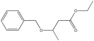 3-Benzyloxybutyric Acid Ethyl Ester Struktur