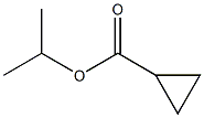 ISOPROPYL CYCLOPROPANECARBOXYLATE Struktur